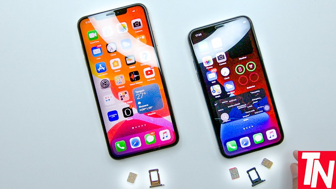Dual-SIM iPhone (eSIM Vs Nano-SIM) ဘာတွေကွာခြားသလဲ?