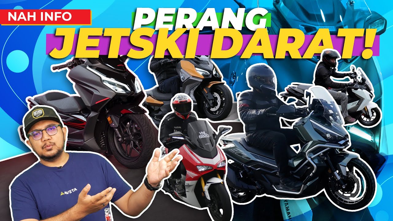 10 SKUTER BARU KORANG BOLEH PINANG SKANG!