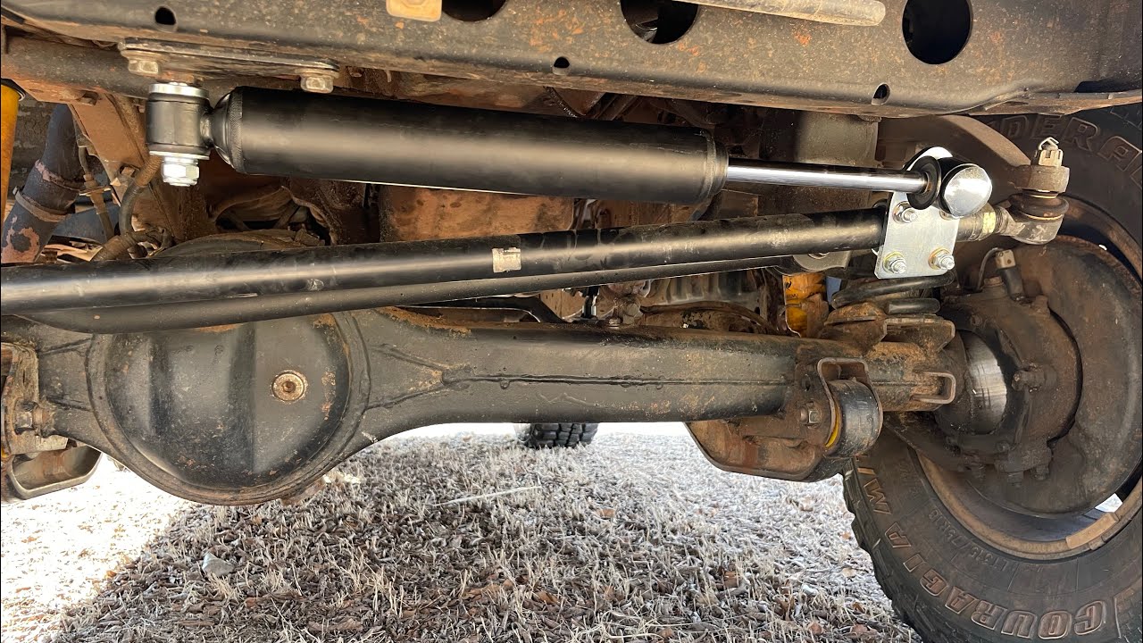 80 Series Land Cruiser Trail Gear HD Steering Kit Install