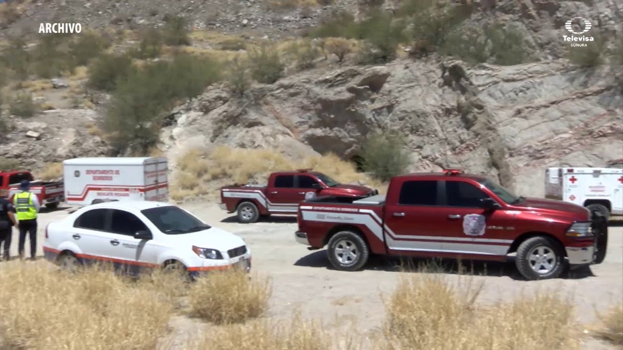 Rescatan a mujer que practicaba senderismo en el Cerro del Bachoco
