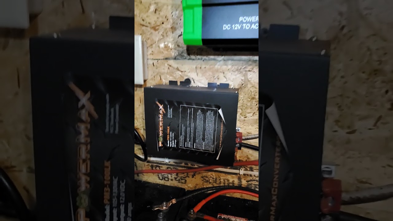 Powermax power converter in use on rainy days.