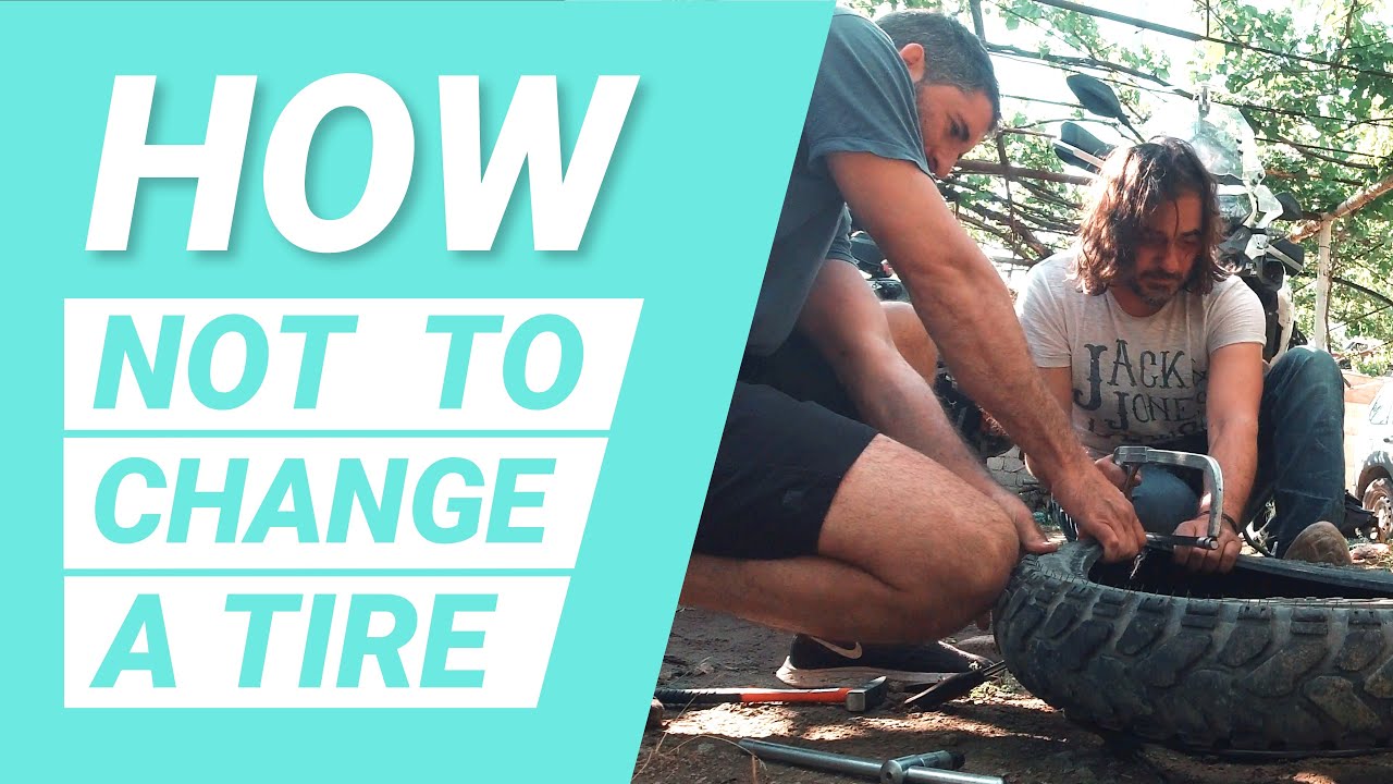 How NOT to change a tire, 10 km from the Iranian border - ALONG THE SILK ROAD [Ep.25]