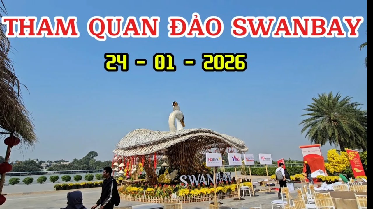 THAM QUAN ĐẢO SWANBAY - MỜI CẢ NHÀ CÙNG ĐI THAM QUAN VỚI EM 