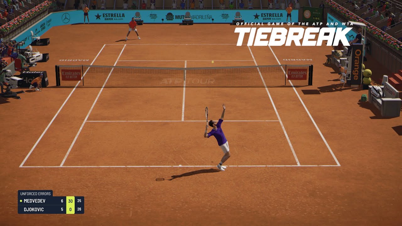 TIEBREAK - *NEW PATCH UPDATE* - Daniil Medvedev Vs Novak Djokovic I Rome Masters (PS5)