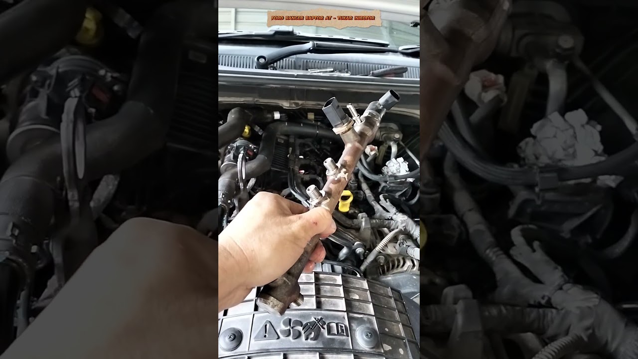 FORD RANGER RAPTOR AT - TUKAR INJECTOR N SERVICE RAIL HOSE