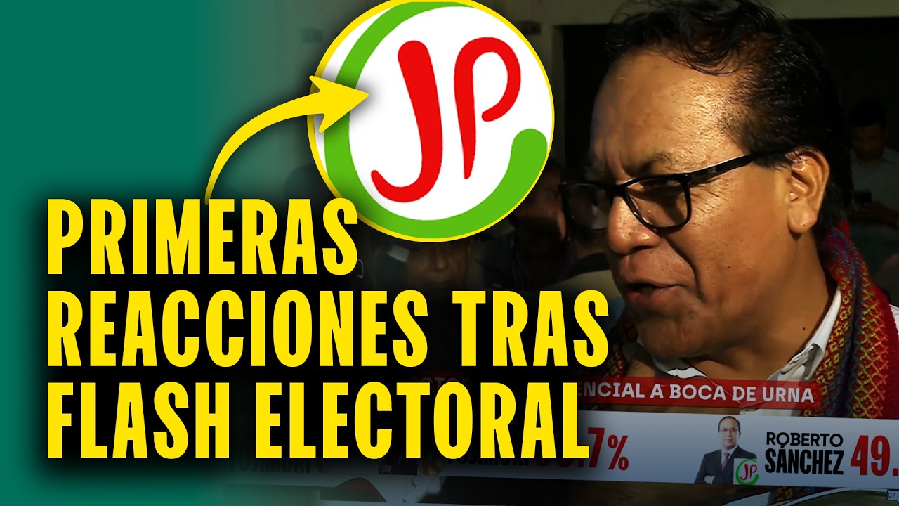 Roberto S&aacute;nchez reaccion&oacute; as&iacute; a resultados a boca de urna de Ipsos
