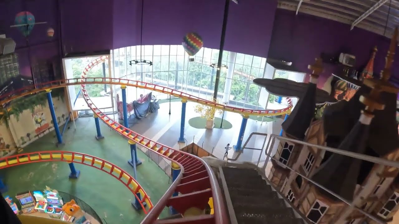 Crazy Taxi Coaster @Trans Studio Mini, Bogor, Indonesia - onride POV