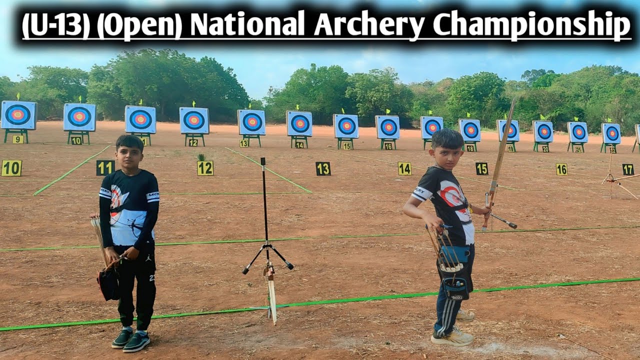 (U-13) & (U-10) (Open) National Archery Championship #archery #worldarchery #Olympic