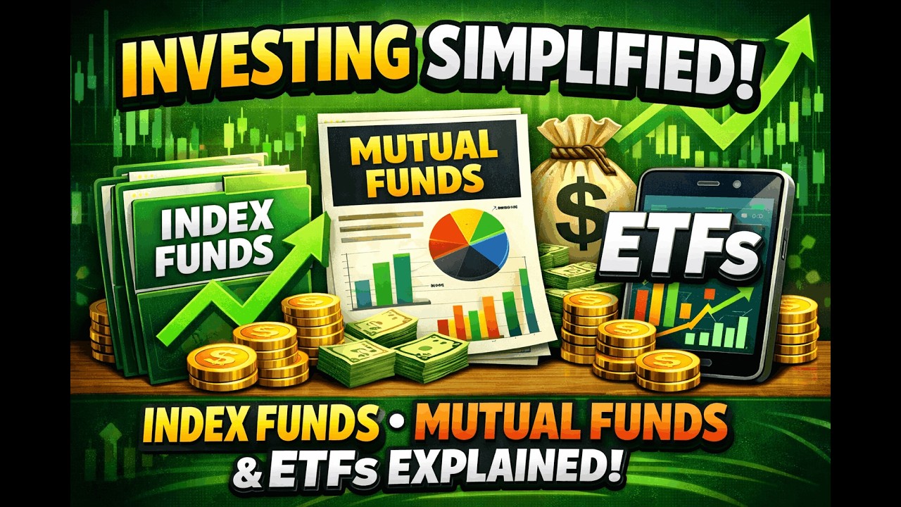 Investing Simplified: Index Funds, Mutual Funds & ETFs Explained