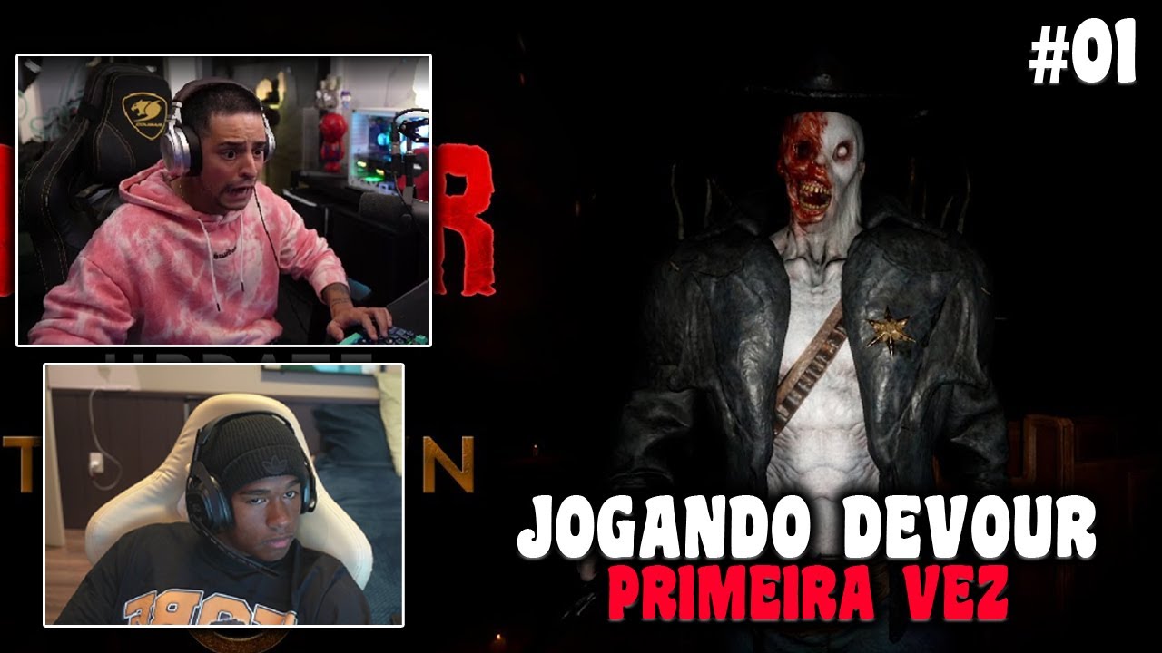 CORINGA JOGANDO DEVOUR PELA PRIMEIRA VEZ COM ENDRCIK, BIRO E O CASTRIN - EP 01