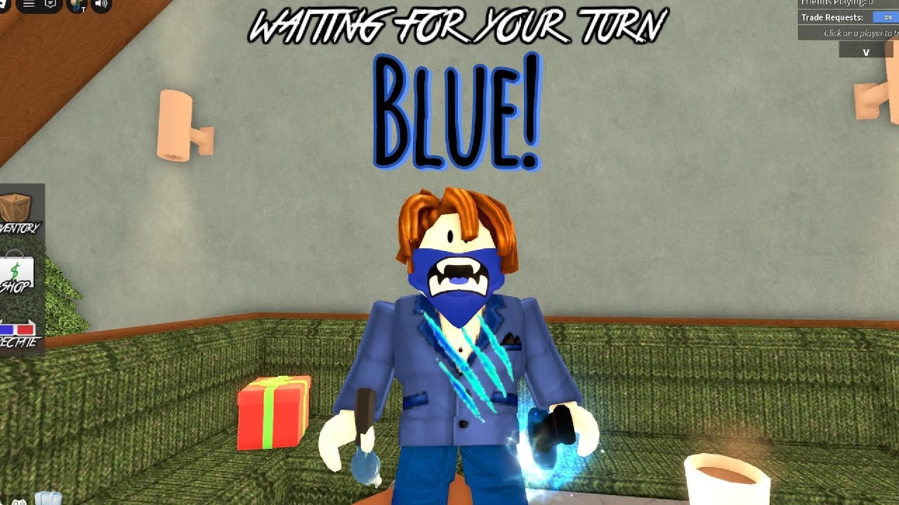 Roblox MM2 Beating Teamers as a Blue Bacon