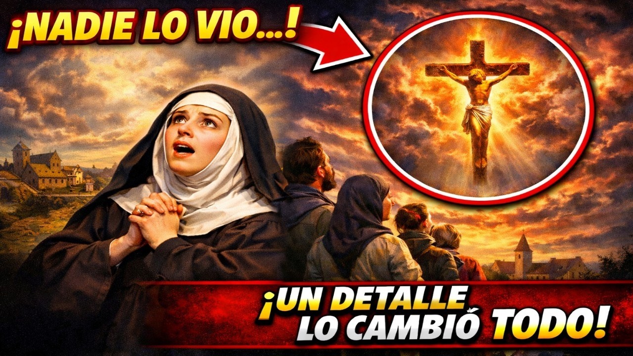 La visión de Santa Brígida nadie lo notó, pero el cielo sí