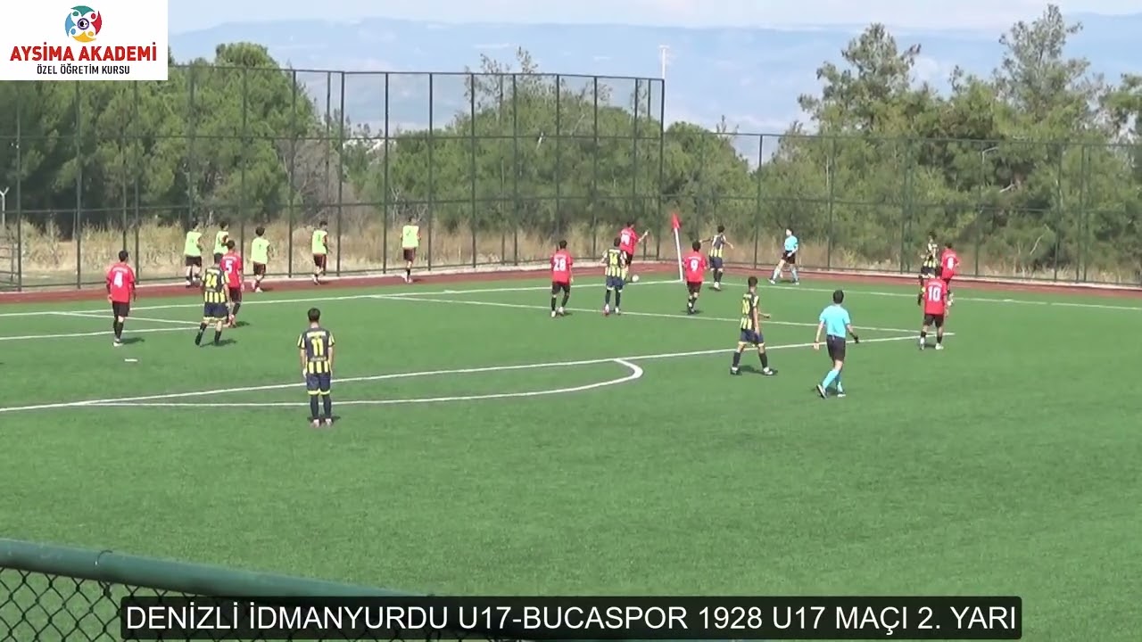DENİZLİ İDMANYURDU U17 BUCASPOR 1928 U17 MAÇI 2  YARI