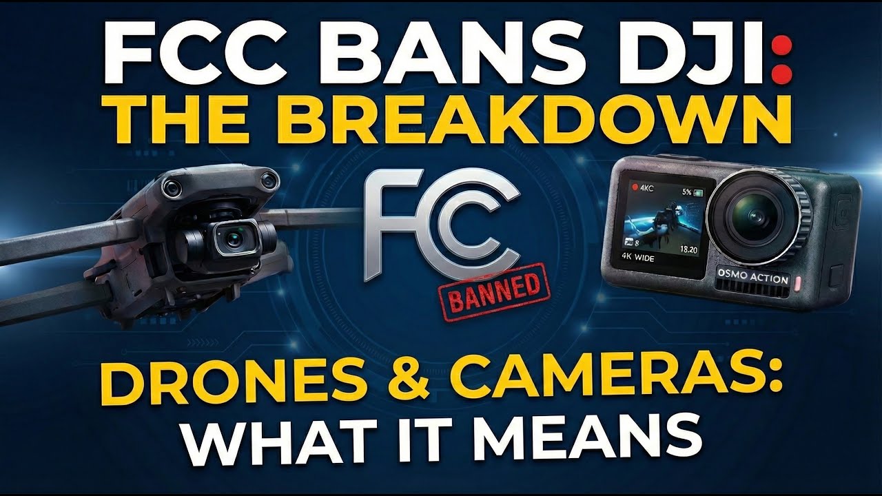 Why the DJI Ban Affects WAY More Than Drones!