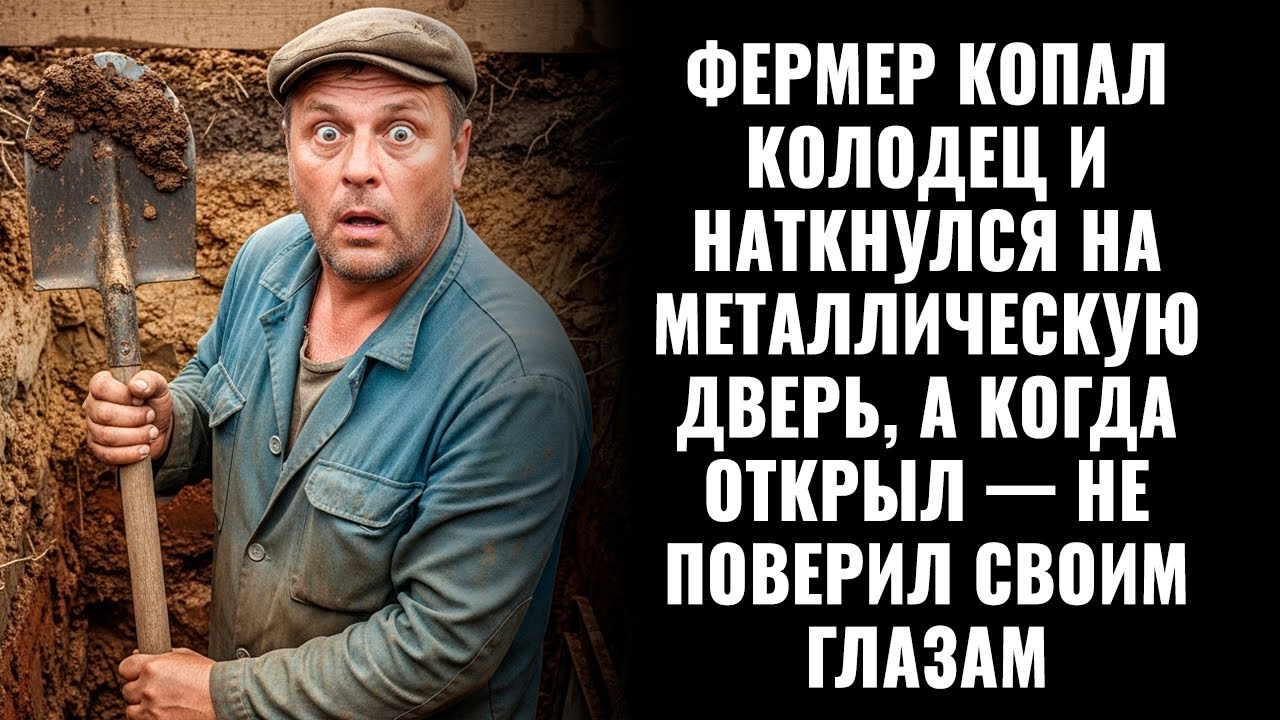Фермер копал колодец и наткнулся на металлическую дверь, а когда открыл — не поверил своим глазам