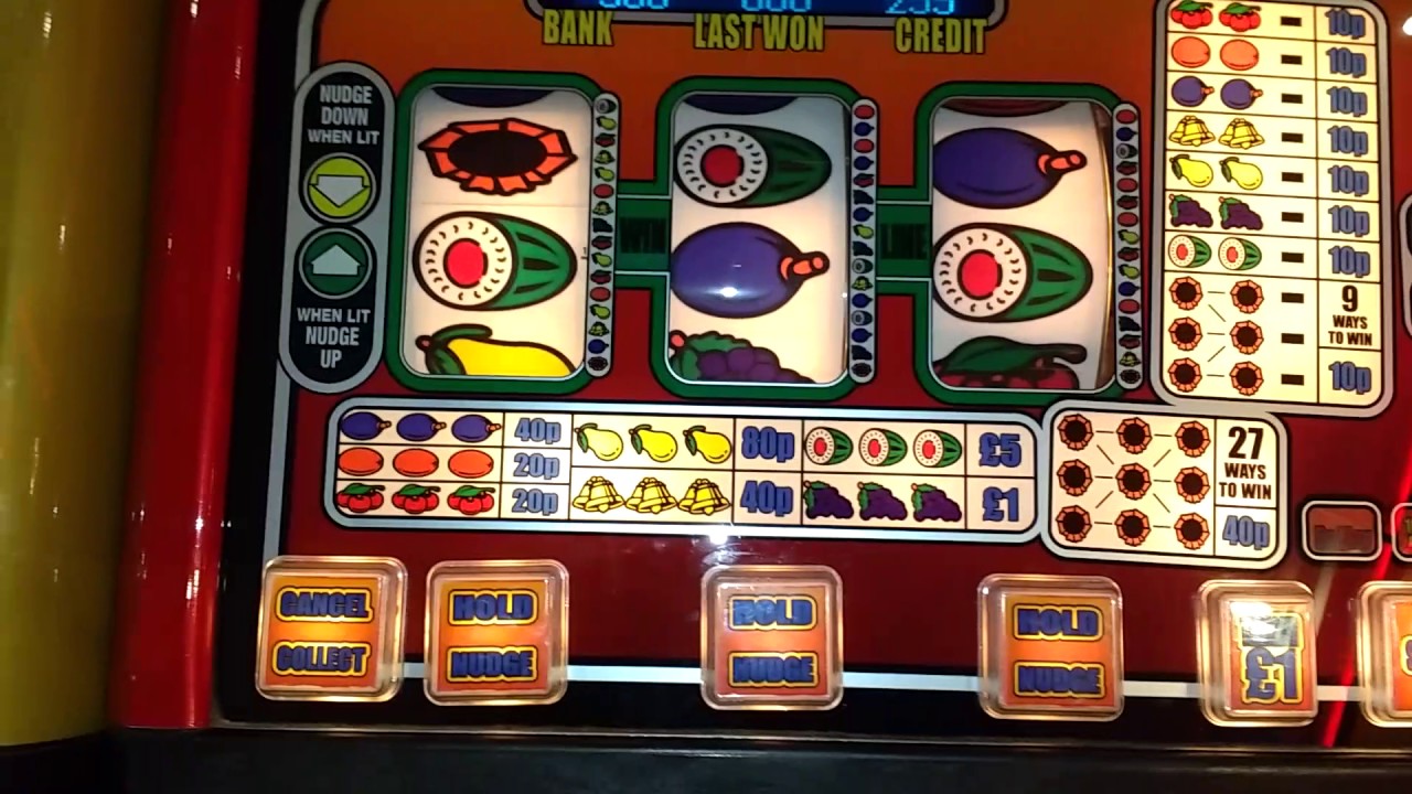 EACH WAY NUDGER DELUXE.fruit machine.£5 challenge.shout out to Stephen Lancett and Chris217!!