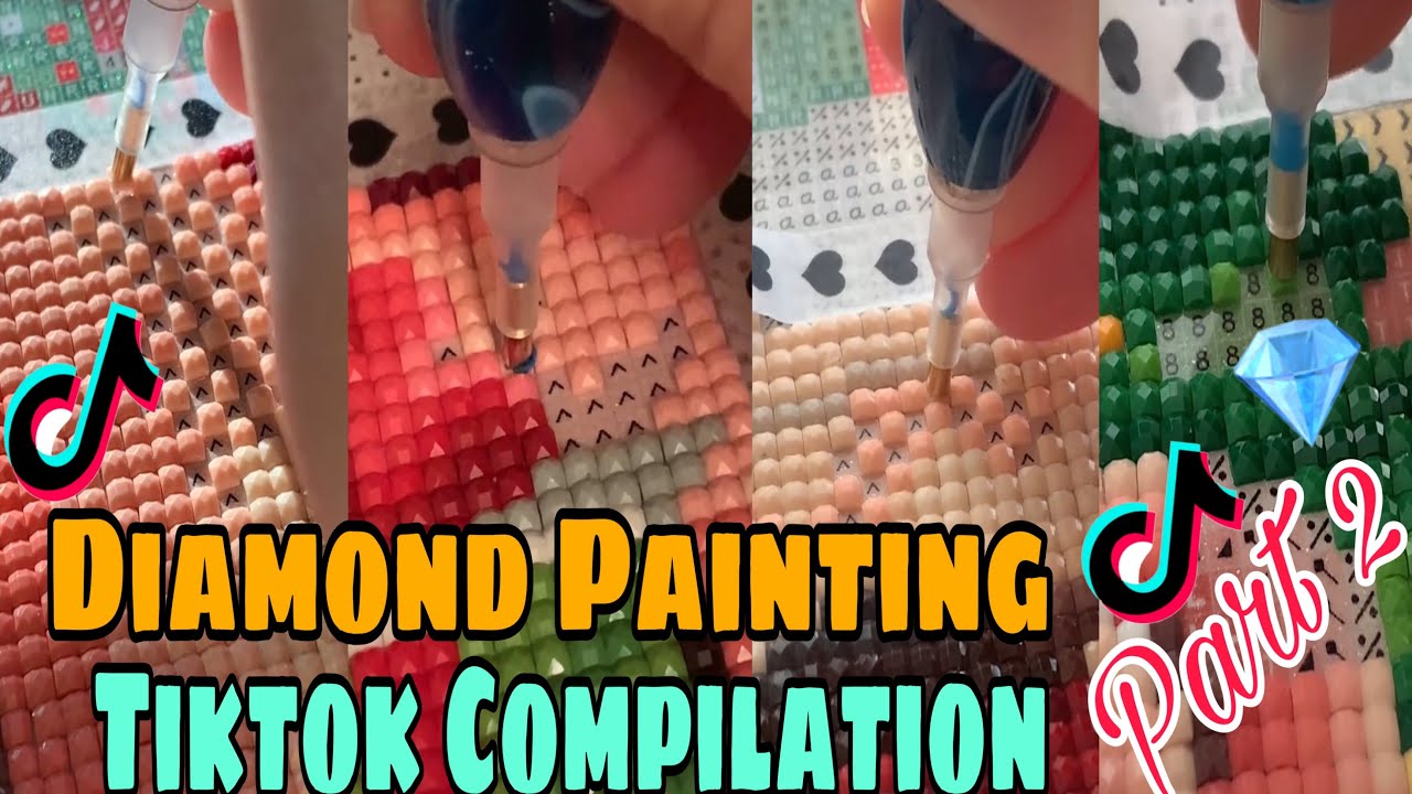 💎Diamond Painting Asmr Tiktok Compilation Part 2