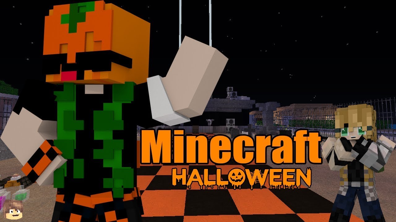 Minecraft Town Halloween {EP2} Creepy Concert (Minecraft Roleplay)