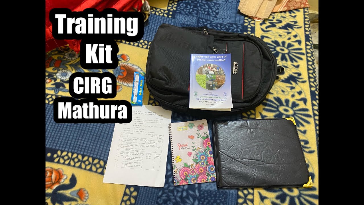 CIRG 5 Day Feed fodder training Kit