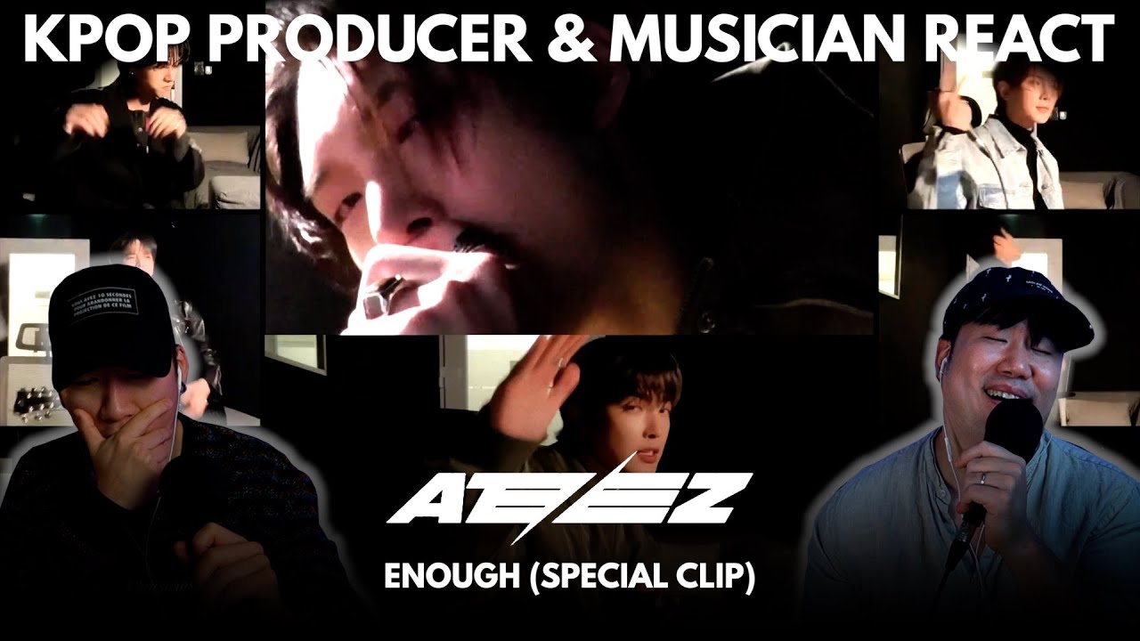 Musicians react & review ♡ ATEEZ - Enough (Special Clip)