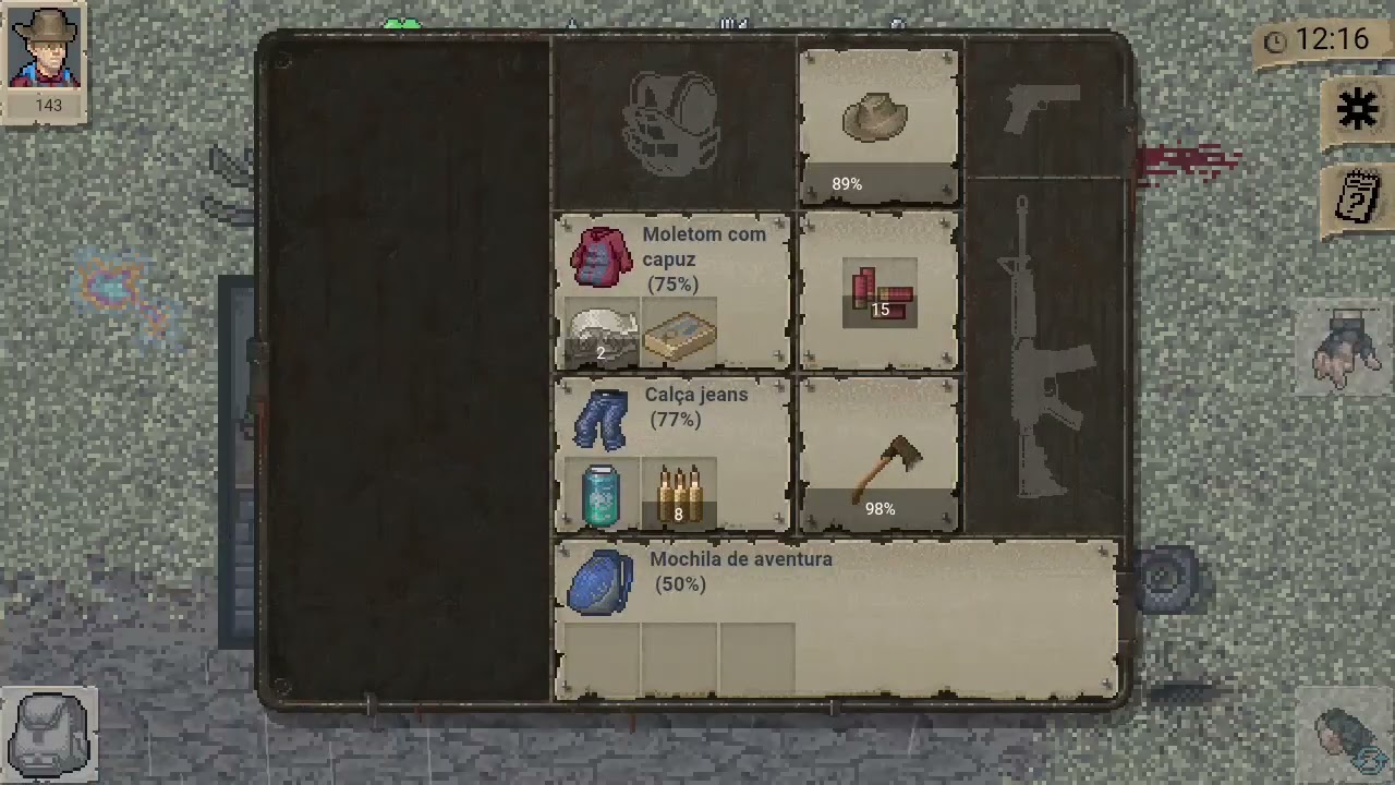 mini dayz. MISSAO:  sobreviver