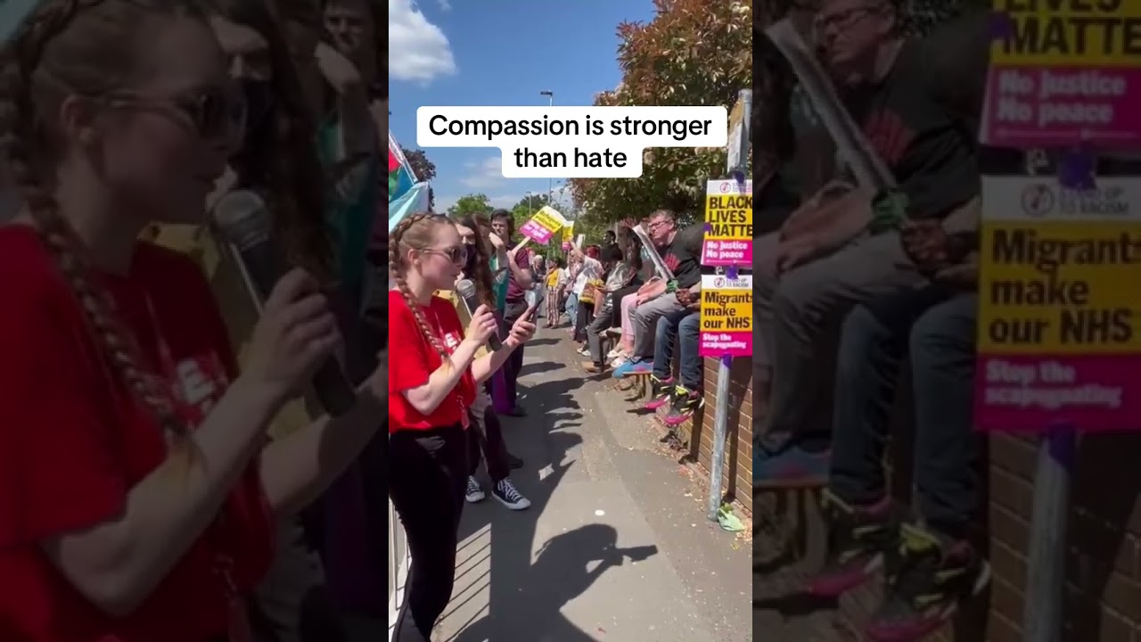 Compassion is stronger than hate #againstracism #standuptoracism #antifascismo #humanrights