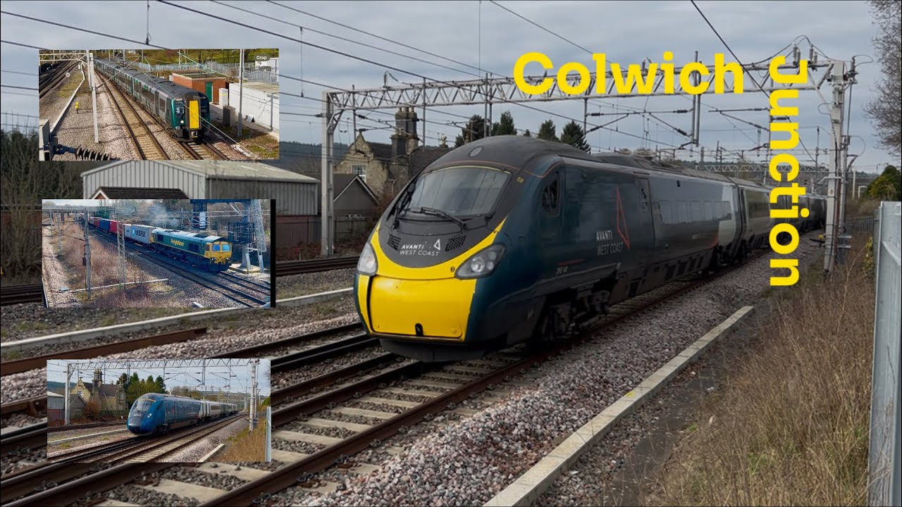 Train&rsquo;s @ Colwich Junction, Staffordshire.