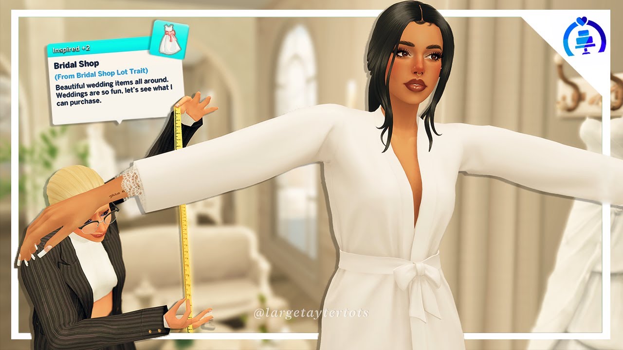 Скажи «да» платью | Моя свадебная история (эпизод 4) The Sims 4 LP