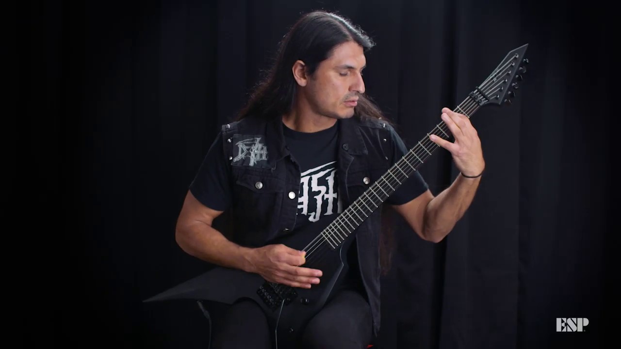 ESP Guitars: LTD Arrow Black Metal Demo by Eli Santana