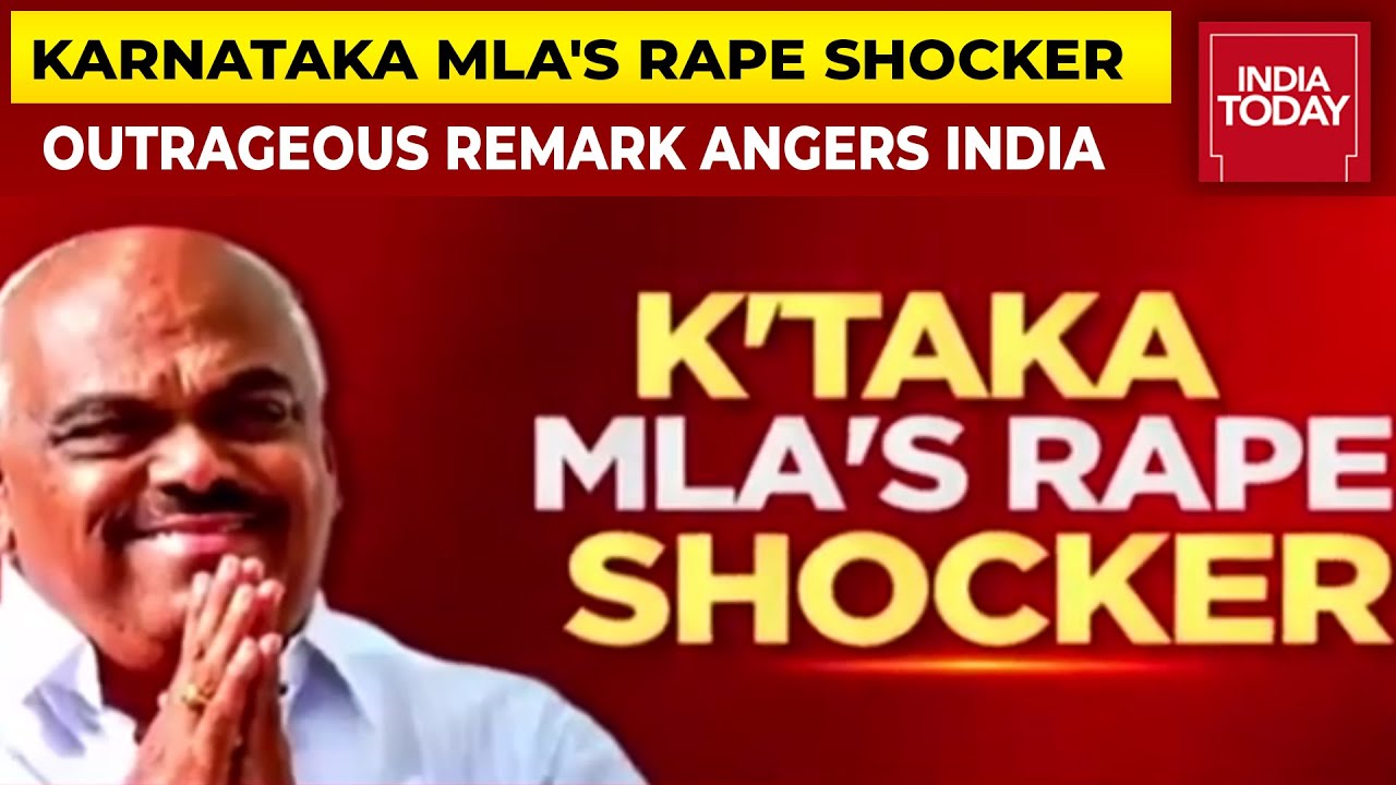Karnataka Congress MLA Issues Half-Hearted Apology After 'Enjoy Rape' Shocker, Remark Angers India