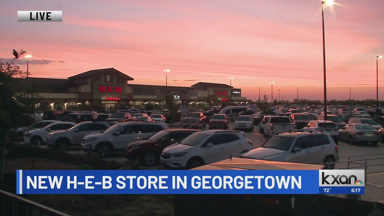 New 121,000-square-foot H-E-B opens in Georgetown