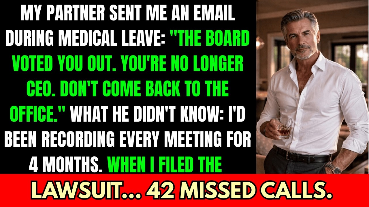 My Business Partner Locked Me Out During Cancer Treatment — But What I'd Been Recording...