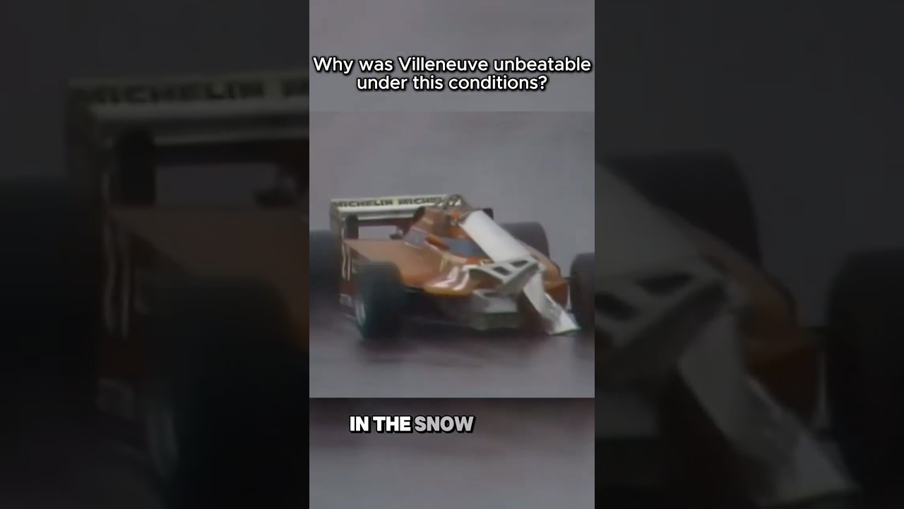 The Story of Gilles Villeneuve's Incredible Driving Skill #formula1 #villeneuve #history #f1
