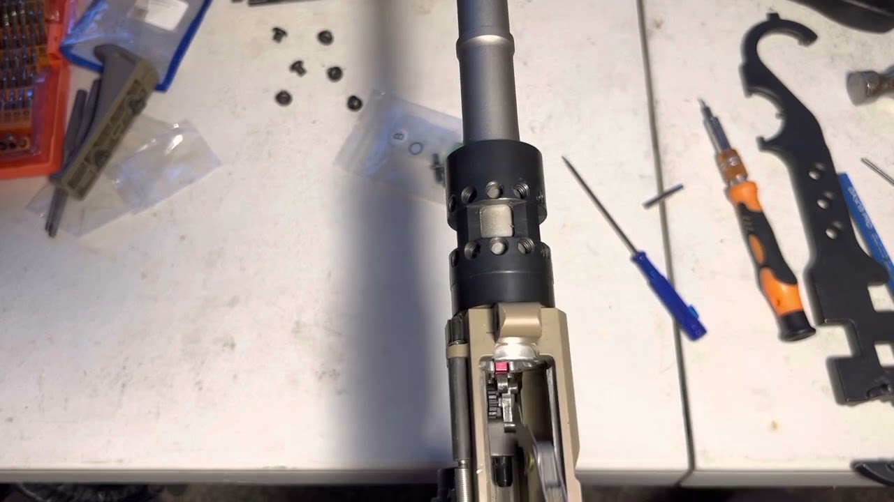 Tokyo Marui MWS: Hop Adjustment Fix! (If No Full Range of Hop Motion After Barrel Install)
