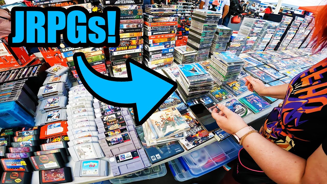SURPRISING swap meet video game finds!