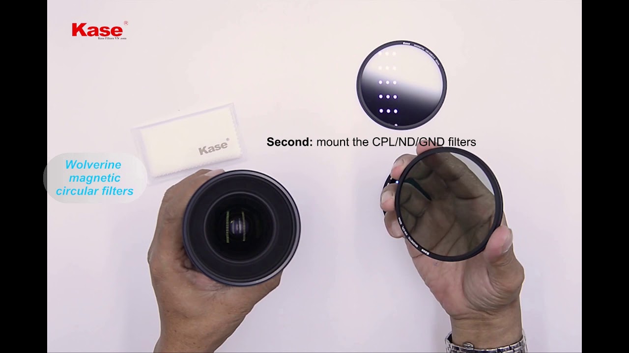 Kase wolverine magnetic circular filters