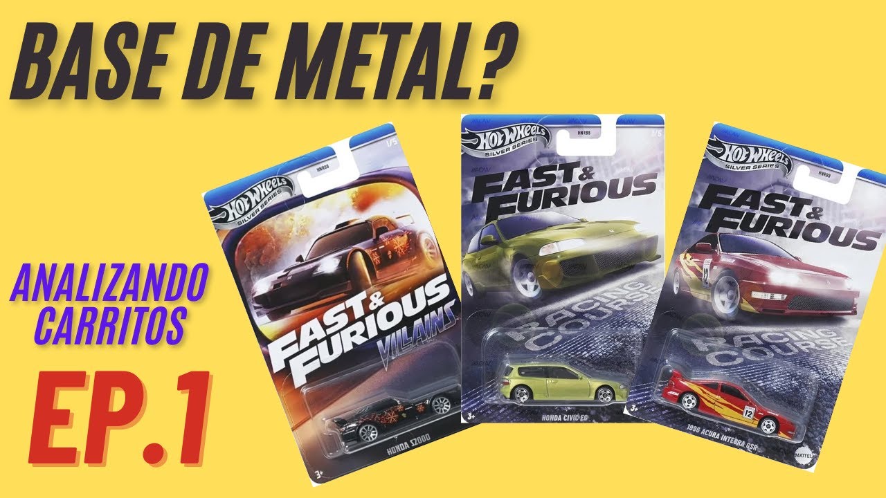 Analizando carritos EP. 1 Hotwheels Silver Series Rapidos y Furiosos
