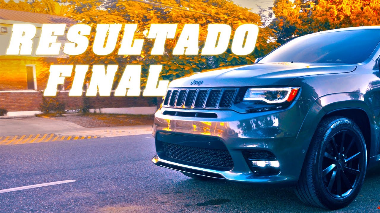Modificacion Jeep Grand Cherokee Limited A SRT Gris con detalles negros