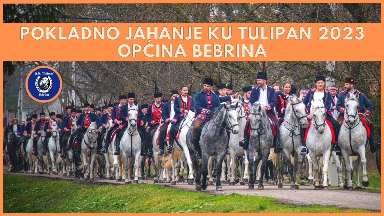 Pokladno jahanje Općina Bebrina KU TULIPAN 2023.G.