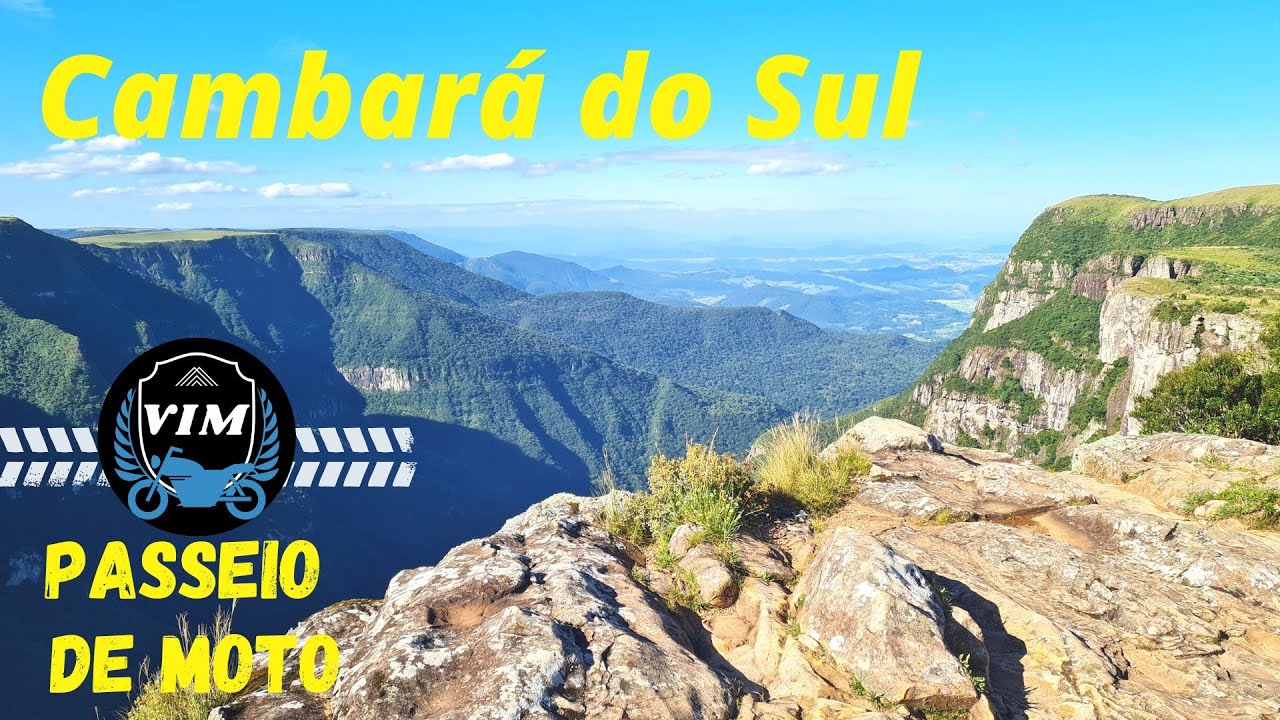 Cambará do Sul - Passeio de moto até o Cânion Fortaleza | VIM - Viagem Ideal motos