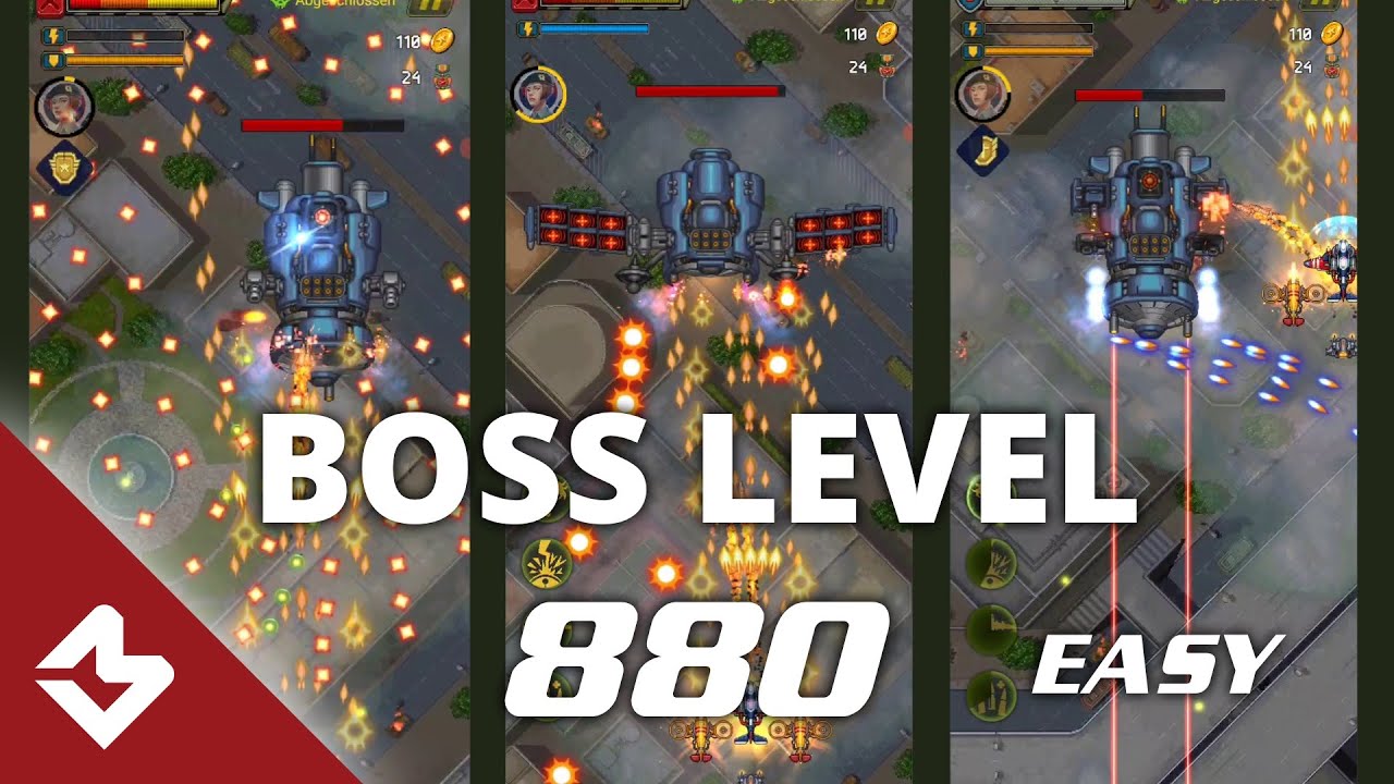 Boss Level 880 by SG1 Dark Angel - Stellar Beacon - 1945 Air Force Game