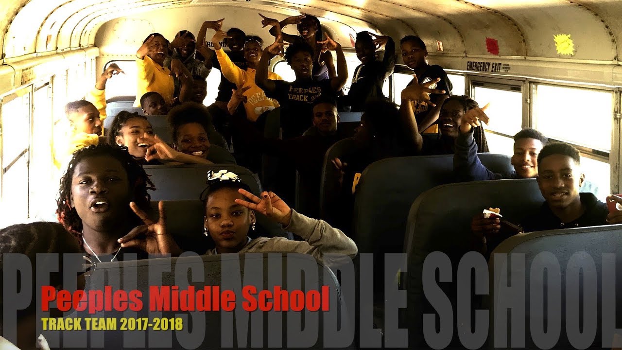 Peeples Middle School 2017-2018 Track Team