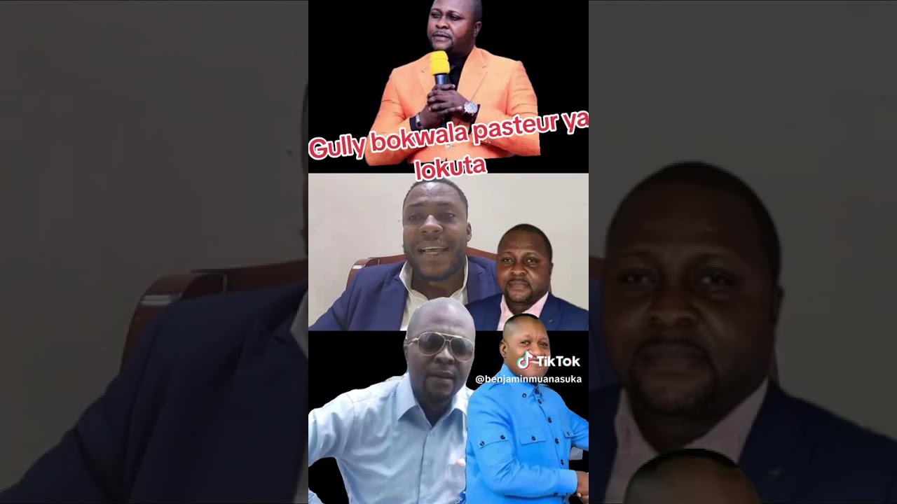 GULLY BOKWALA NZOKA AZALAKA N'A YE PASTEUR YA LOKUTA, BOYOKA MAKAMBU ASALAKA BINO MOKO BOLANDA SOMO