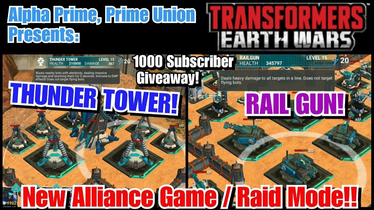 New Game/Raid Mode Gameplay, Tips and Strategy. Transformers: Earth Wars