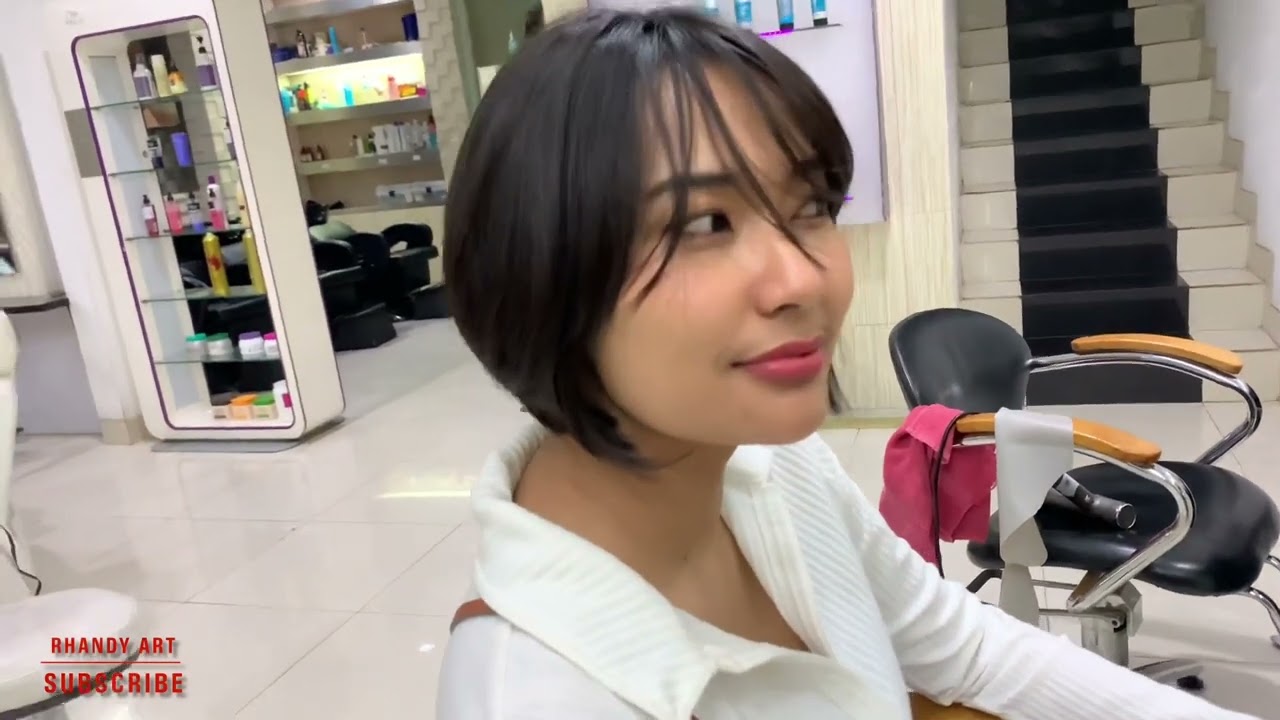POLWAN CANTIK 😍| BOB HAIRCUT | Model rambut bob ala polwan | Short Hairstyle | bob hair