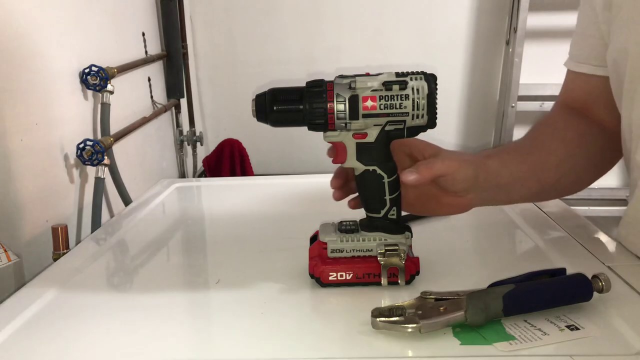 Removing The Chuck On A Porter Cable Cordless Drill