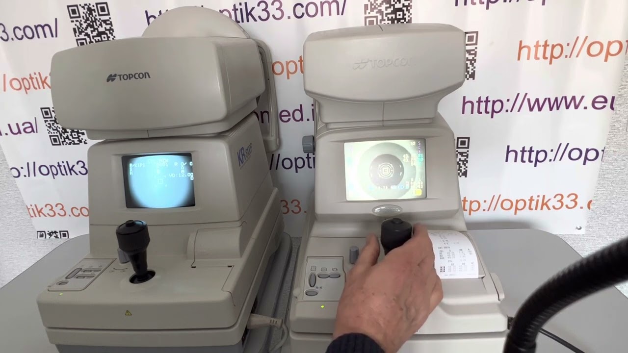 В чем разница авторефрактометров Topcon 8100P и Topcon 8900 и какой лучше!