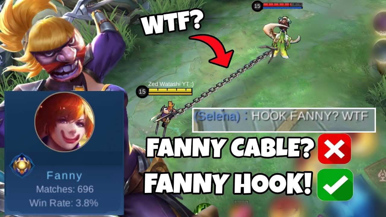 FANNY PRANK!! NOOB FANNY SA MYTHIC!! FANNY HOOK!?🤯 LAUGHTRIP HAHAHA😂 part2