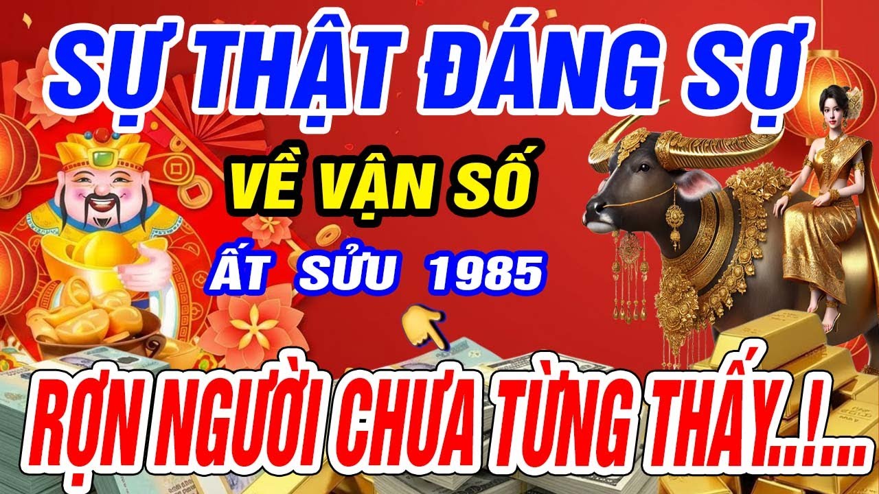 10 Dấu Hiệu Cho thấy Ất Sửu 1985 Tiền Vận Gian Nan Vất Vả Cuối Đời An Nhàn Đầy Phước Lộc