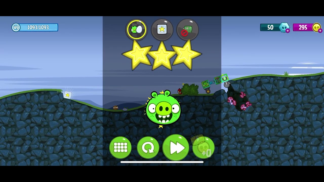 [WR] Bad Piggies-Flight In The Night Any% (Alien) in 14:26.850